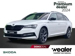 Wit Gebruikt 2024 Skoda Superb Business Line Stationwagen | € 37.840 (Duur)