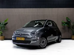 Grijs Gebruikt 2017 Fiat 500C Lounge Cabriolet | € 11.950 (Eerlijke prijs)