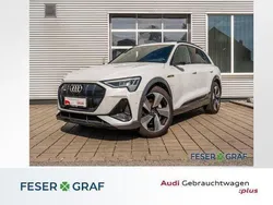 Wit Gebruikt 2020 Audi e-tron S-Line SUV | € 42.539 (Iets duurder)