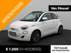 Wit Gebruikt 2022 Fiat 500e Icon Cabriolet | € 19.940 (Eerlijke prijs)