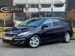 Blauw Gebruikt 2017 Peugeot 308 Stationwagen | € 6.995 (Goede deal)
