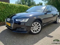 Zwart Gebruikt 2017 Audi A4 Sport Stationwagen | € 25.900