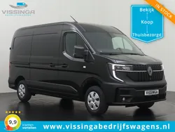 Zwart Nieuw 2025 Renault Master Van | € 48.725 (Eerlijke prijs)