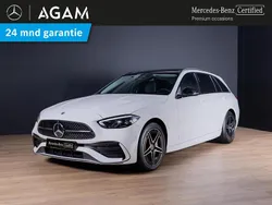 Wit Gebruikt 2024 Mercedes C300 AMG line Stationwagen | € 48.950 (Goede deal)