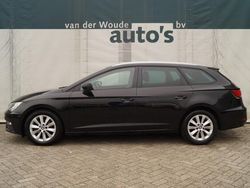 Zwart, metallic lak Gebruikt 2017 Seat Leon ST Business Stationwagen | € 9.900 (Eerlijke prijs)