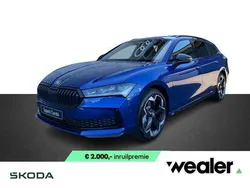 Blauw, metallic lak Nieuw 2025 Skoda Superb Business Line Stationwagen | € 56.790 (Duur)