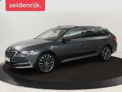 Grijs Gebruikt 2021 Skoda Superb LAURIN & KLEMENT Stationwagen | € 24.900 (Iets duurder)