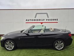 Zwart Gebruikt 2016 BMW 218 Executive Cabriolet | € 20.950 (Eerlijke prijs)