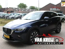Blauw, metallic lak Gebruikt 2019 Mazda CX-3 Inclusive SUV | € 15.750 (Eerlijke prijs)