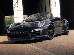 Zwart Gebruikt 2015 Porsche 911 Turbo S Cabriolet Cabriolet | € 132.450