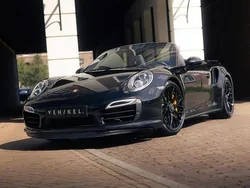 Zwart Gebruikt 2015 Porsche 911 Turbo S Cabriolet Cabriolet | € 132.450