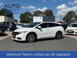 Wit Gebruikt 2014 Honda Civic Lifestyle Stationwagen | € 3.995