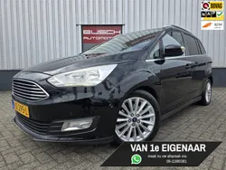 Zwart Gebruikt 2016 Ford Grand C-Max Titanium MPV | € 11.995 (Eerlijke prijs)