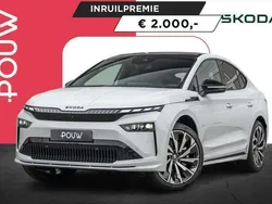 Wit Nieuw 2025 Skoda Enyaq iV Business Line SUV | € 58.250 (Duur)