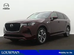 Rood Nieuw 2024 Mazda CX-80 Takumi-Line SUV | € 76.740 (Duur)