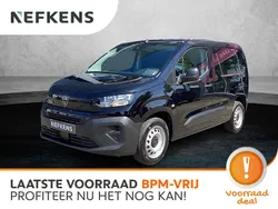 Zwart Nieuw 2024 Peugeot Partner S MPV | € 22.645 (Eerlijke prijs)