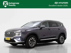 Donker blauw metallic Gebruikt 2021 Hyundai Santa Fe SUV | € 35.750 (Eerlijke prijs)