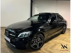 Zwart Gebruikt 2021 Mercedes C300 AMG Sedan | € 33.940 (Super prijs)