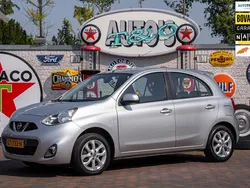 Grijs, metallic lak Gebruikt 2015 Nissan Micra Acenta Hatchback | € 10.950 (Iets duurder)