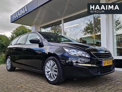 Zwart Gebruikt 2017 Peugeot 308 SW Stationwagen | € 8.450