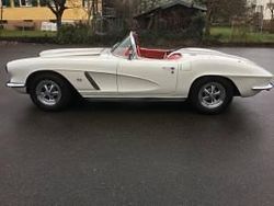 Witermine white Gebruikt 1962 Chevrolet Corvette Cabriolet | € 92.000