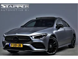 Grijs, metallic lak Gebruikt 2022 Mercedes CLA250 AMG line Sedan | € 39.995 (Duur)