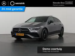 Berggrijs metallic Gebruikt 2024 Mercedes CLA180 Shooting Brake AMG line Plus Stationwagen | € 39.450 (Duur)