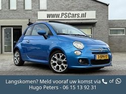 Blauw, metallic lak Gebruikt 2014 Fiat 500C Cabriolet | € 6.494 (Goede deal)