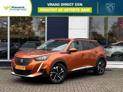 Oranje Gebruikt 2021 Peugeot e-2008 Allure SUV | € 22.252 (Iets duurder)