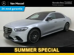 Grijs Gebruikt 2021 Mercedes S400 AMG line Sedan | € 89.945 (Super prijs)