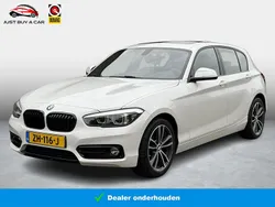 Wit Gebruikt 2019 BMW 118 Sport Line Hatchback | € 15.900 (Super prijs)