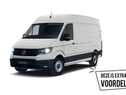 Wit Nieuw 2024 VW Crafter Highline Van | € 45.400 (Super prijs)
