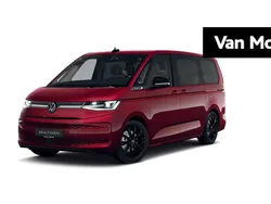 Rood Nieuw 2025 VW Multivan Pro Van | € 75.900 (Goede deal)