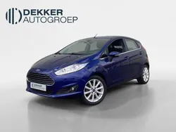 Blauw Gebruikt 2017 Ford Fiesta Titanium Hatchback | € 9.945 (Eerlijke prijs)