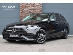 Zwart Gebruikt 2024 Mercedes C300e AMG line Stationwagen | € 49.500 (Eerlijke prijs)