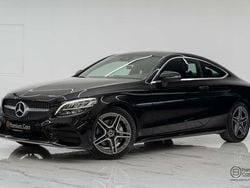 Zwart Gebruikt 2019 Mercedes C180 AMG Coupé | € 26.900 (Super prijs)