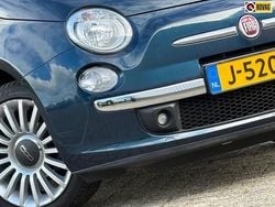 Blauw Gebruikt 2015 Fiat 500C Lounge Cabriolet | € 8.425 (Goede deal)