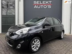 Zwart Gebruikt 2014 Nissan Micra S Hatchback | € 7.250 (Eerlijke prijs)