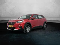 Rood Gebruikt 2021 Peugeot e-2008 Active SUV | € 18.395 (Eerlijke prijs)