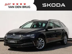 Zwart Gebruikt 2021 Skoda Superb Business Line Stationwagen | € 26.800 (Goede deal)