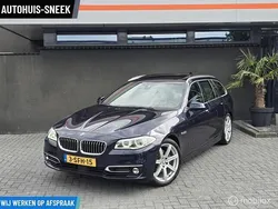 Blauw Gebruikt 2013 BMW 518 Luxury Line Stationwagen | € 12.950