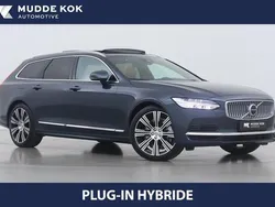 Blauw, metallic lak Nieuw 2025 Volvo V90 Ultra Stationwagen | € 64.900