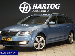 Blauw Gebruikt 2017 Skoda Octavia Business Line Stationwagen | € 13.900