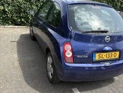 Blauw Gebruikt 2004 Nissan Micra Visia Hatchback | € 600 (Super prijs)