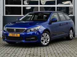 Blauw Gebruikt 2019 Peugeot 308 SW Allure Stationwagen | € 10.950 (Goede deal)