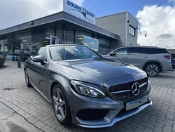 Grijs Gebruikt 2018 Mercedes C180 AMG line Cabriolet | € 29.900 (Eerlijke prijs)