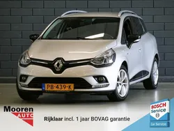 Grijs, metallic lak Gebruikt 2017 Renault Clio GrandTour LIMITED Stationwagen | € 8.950 (Eerlijke prijs)