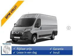 Zilver Nieuw 2024 Fiat Ducato Van | € 36.850 (Eerlijke prijs)