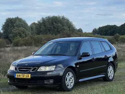 Zwart Gebruikt 2006 Saab 9-3 Linear Stationwagen | € 2.895 (Duur)
