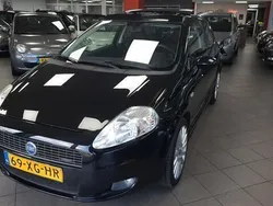 Zwart Gebruikt 2007 Fiat Grande Punto Sport Hatchback | € 4.650